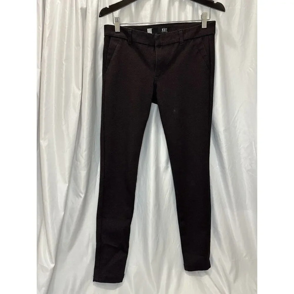 Kut from the Kloth Women 6 Dark Academia Preppy Pant Trouser Slack Stretch Comfy - Picture 1 of 11
